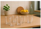 Jogo de Copos de Vidro 350ml 6 Peças Haus Concept Inspire
