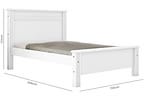 Cama Casal Móveis Lanza Montreal 138X188cm