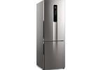 Geladeira/Refrigerador Electrolux Frost Free Inverse Inox Look 400L Efficient IB6S Bivolt