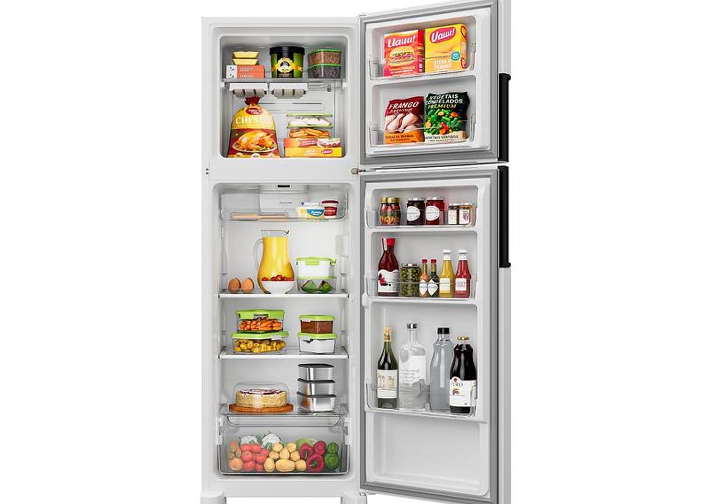 Geladeira/Refrigerador Consul Smart Frost Free Duplex Branca 377L CRM44MBBNA