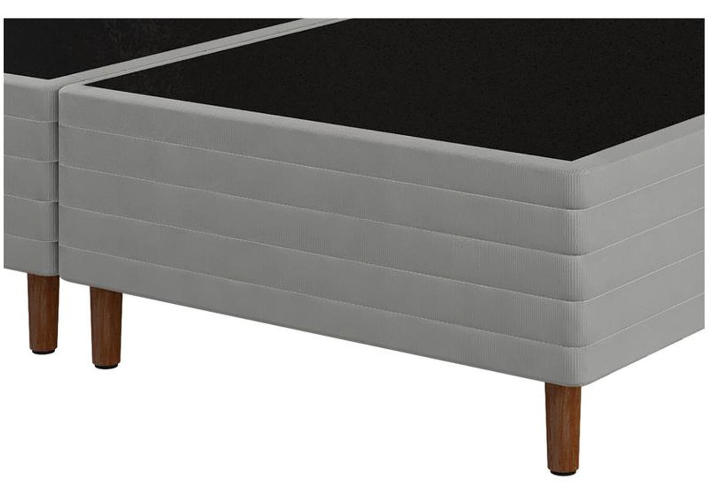 Base Cama Box Queen Bipartido 26x158x198cm New Prada