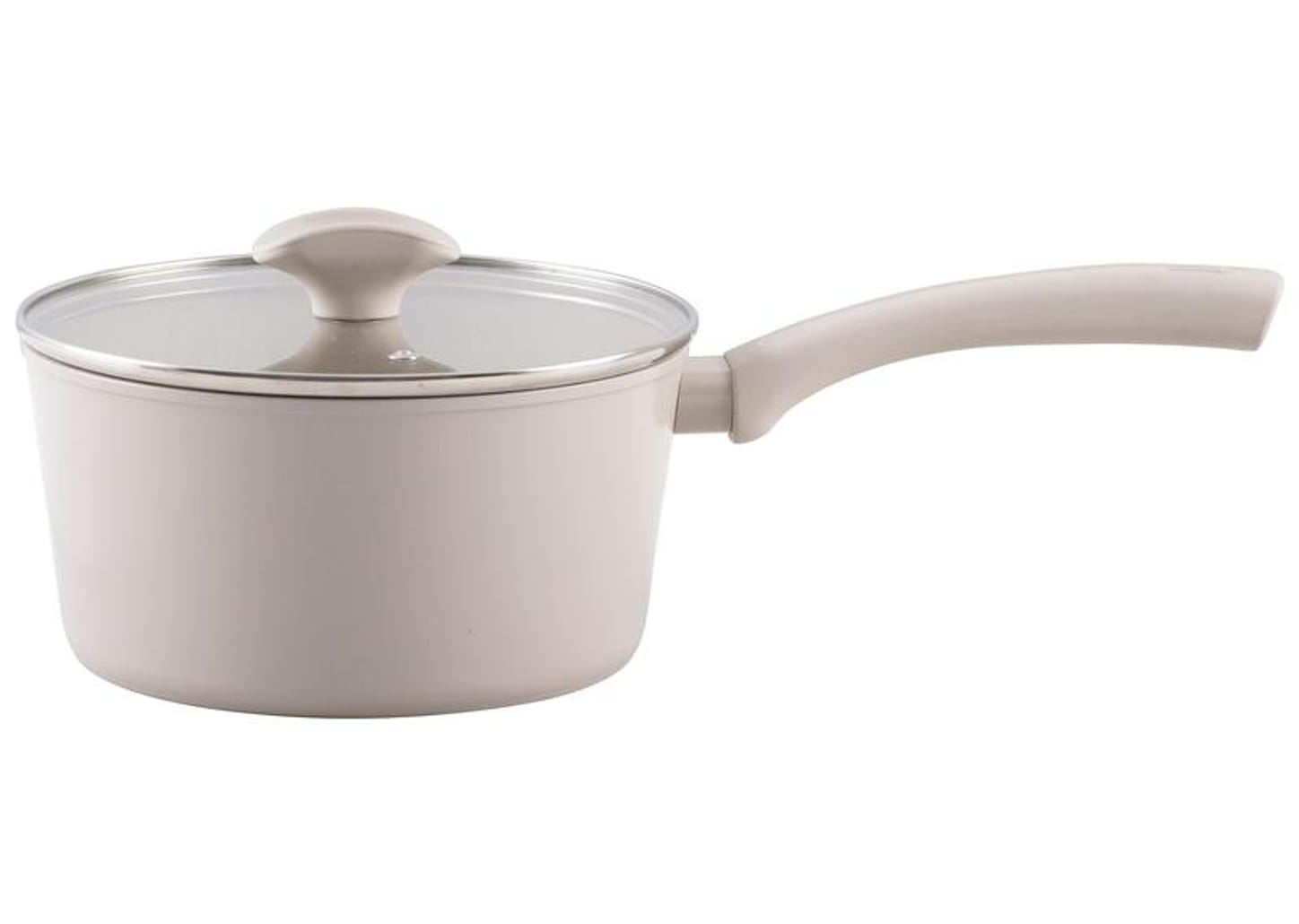 Jogo de Panelas Brinox de Alumínio Creme Mousse 5 Peças Optima