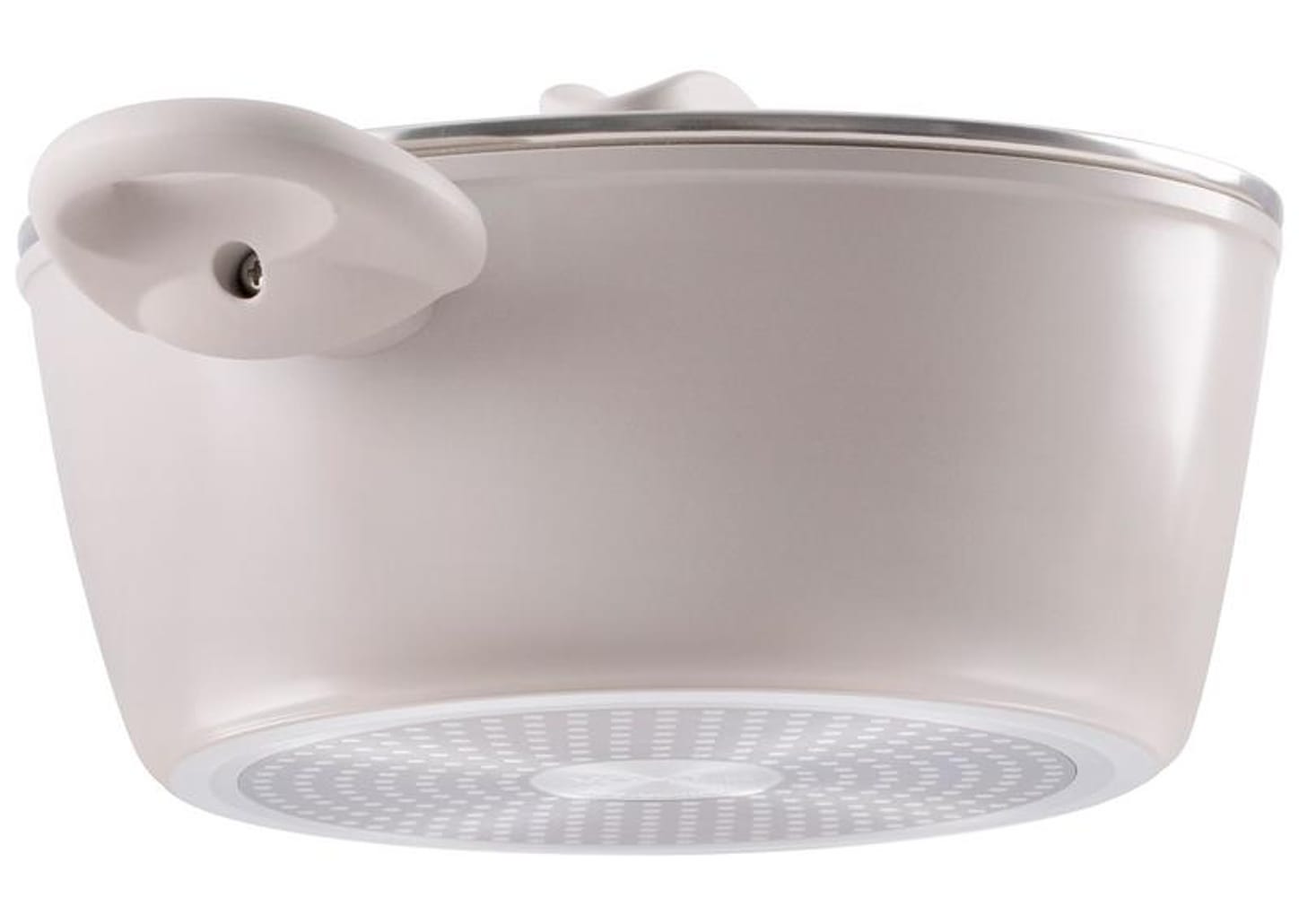 Jogo de Panelas Brinox de Alumínio Creme Mousse 5 Peças Optima