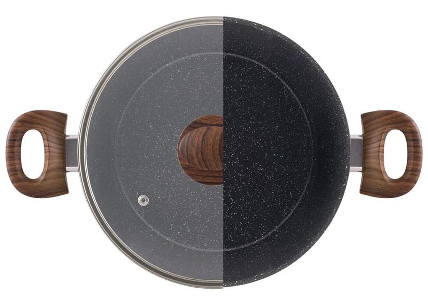 Jogo de Panelas Brinox de Alumínio Mocha Mousse 5 Peças Optima