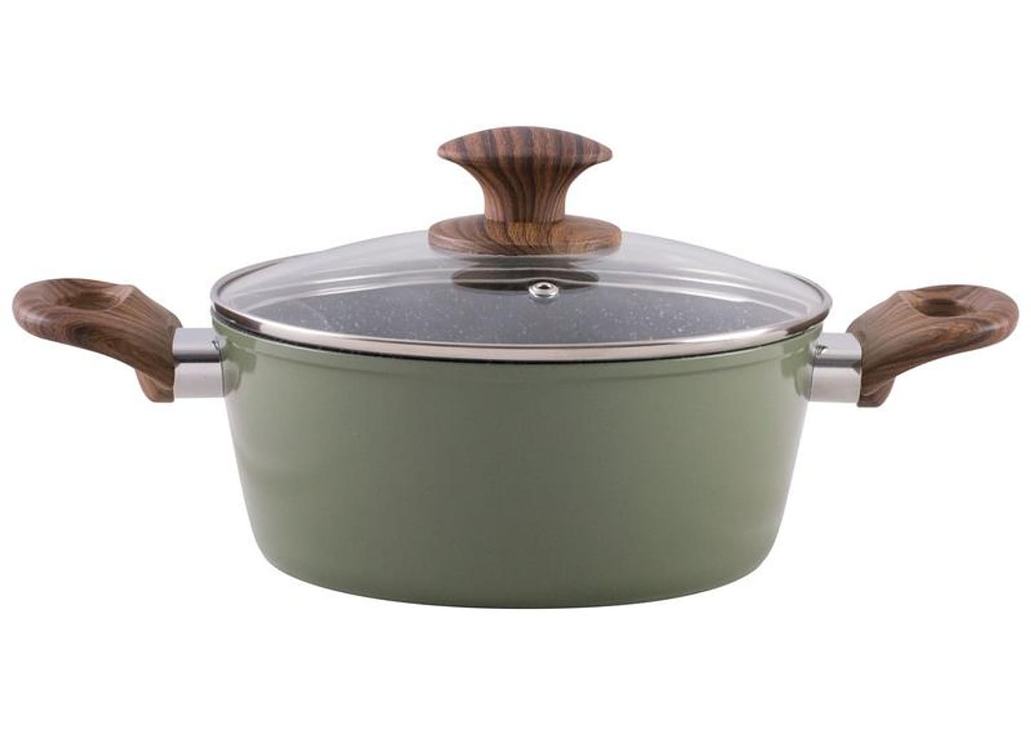 Jogo de Panelas Brinox de Alumínio Mocha Mousse 5 Peças Optima