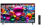 Smart TV 86" LG 4K Ultra HD 86UA8550PSA webOS 25 α7 AI Processor 4K Gen8 Alexa 3 HDMI 2.0 2 USB