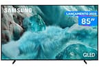 Smart TV 85" Samsung 4K QLED QN85Q7FAAGXZD Tizen Q4 AI 3 HDMI