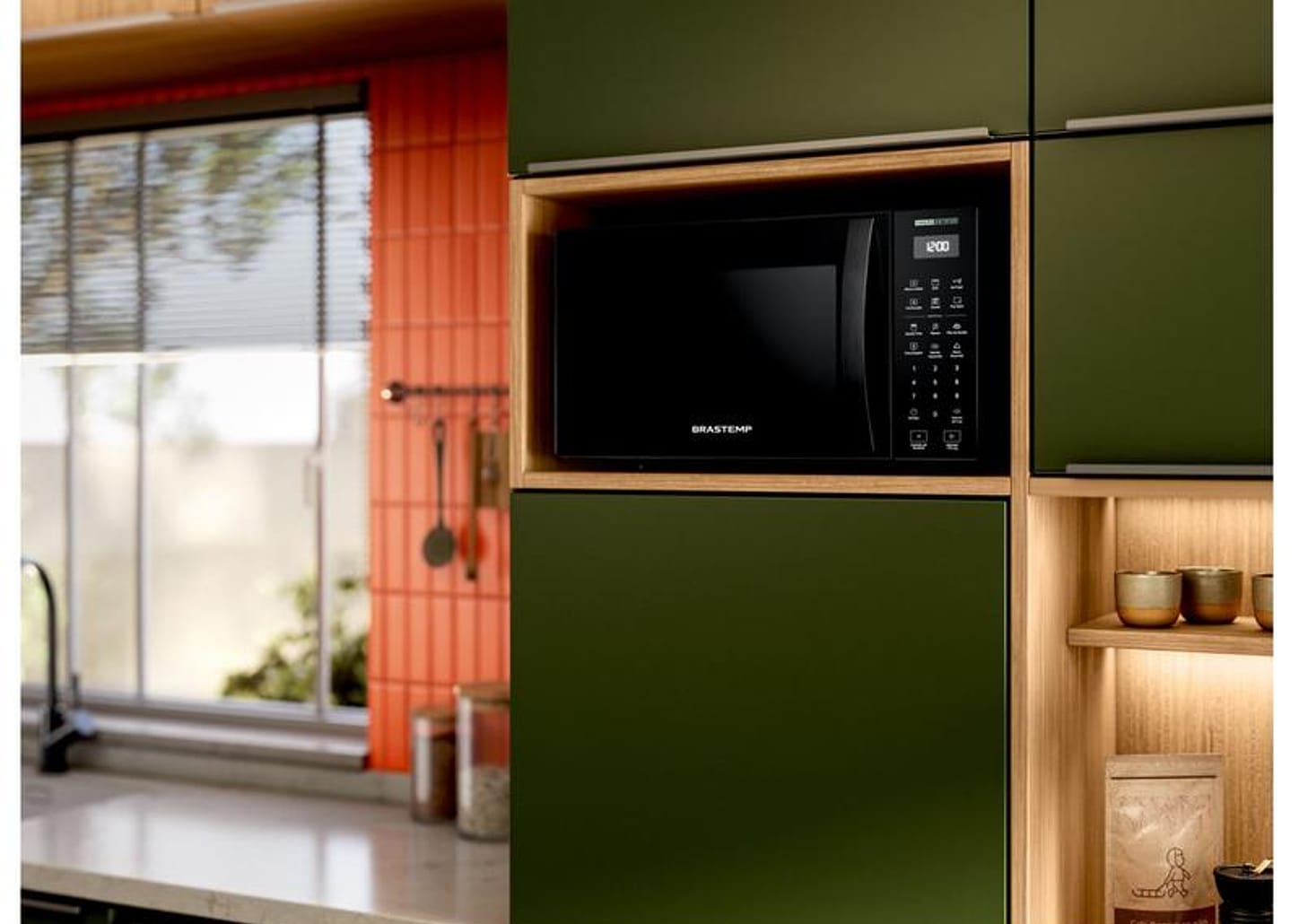 Micro-ondas Brastemp 29L Preto BMC29AE