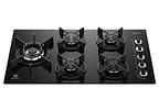 Cooktop 5 Bocas a Gás GLP Electrolux Preto Super Automático Expert KE5GW