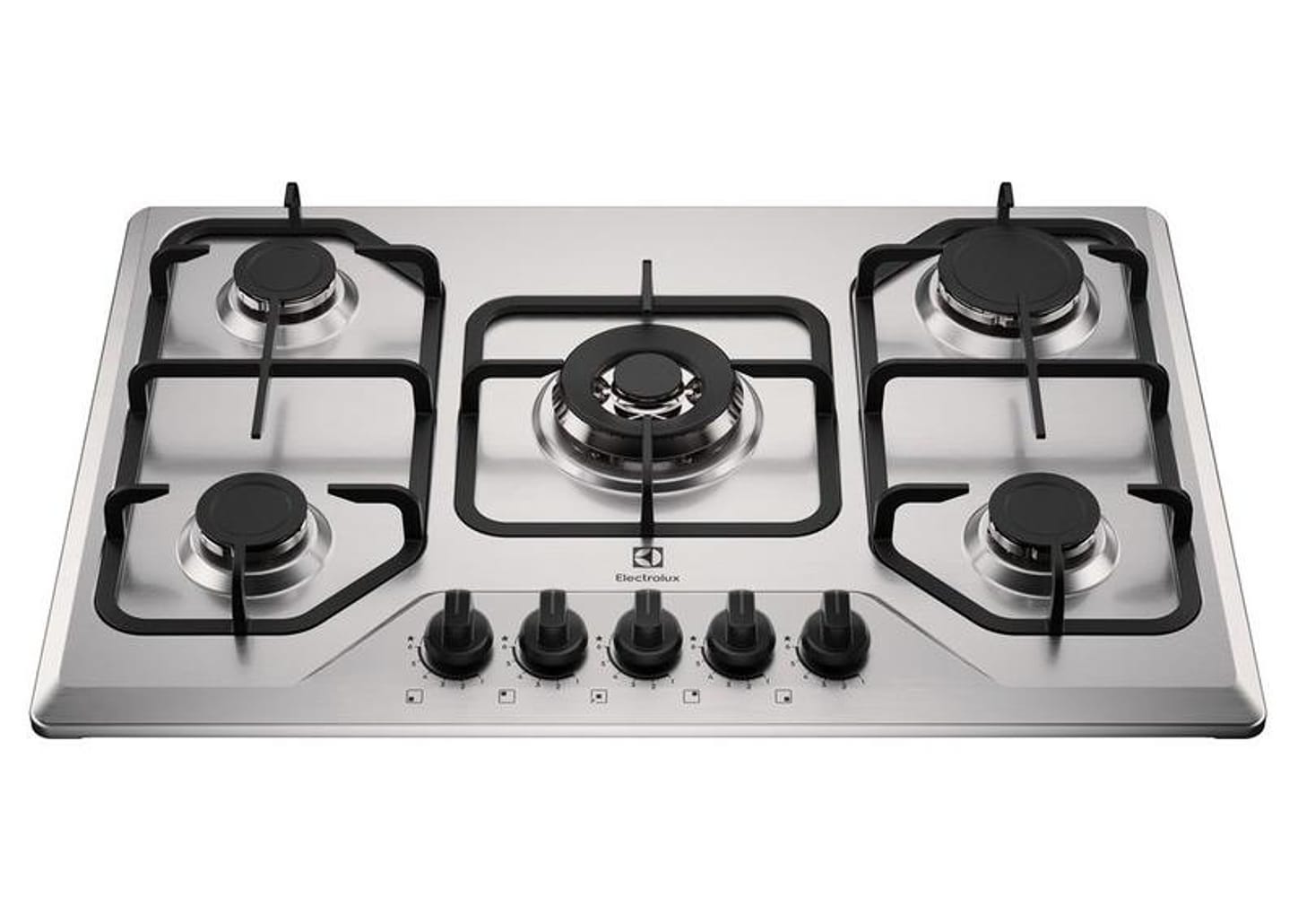 Cooktop 5 Bocas a Gás GLP Electrolux Inox Acendimento Automático KE5XC