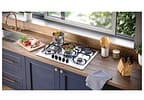 Cooktop 5 Bocas a Gás GLP Electrolux Inox Acendimento Automático KE5XC