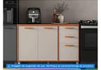 Balcão de Cozinha Itatiaia 3 Portas 2 Gavetas Itafriz