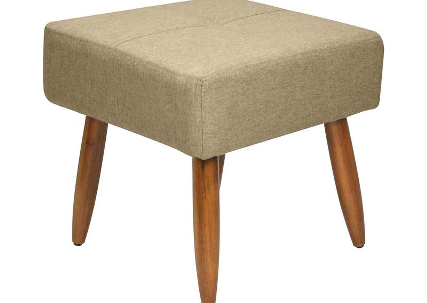 Poltrona Decorativa com Puff Moderno Matrix Pequim