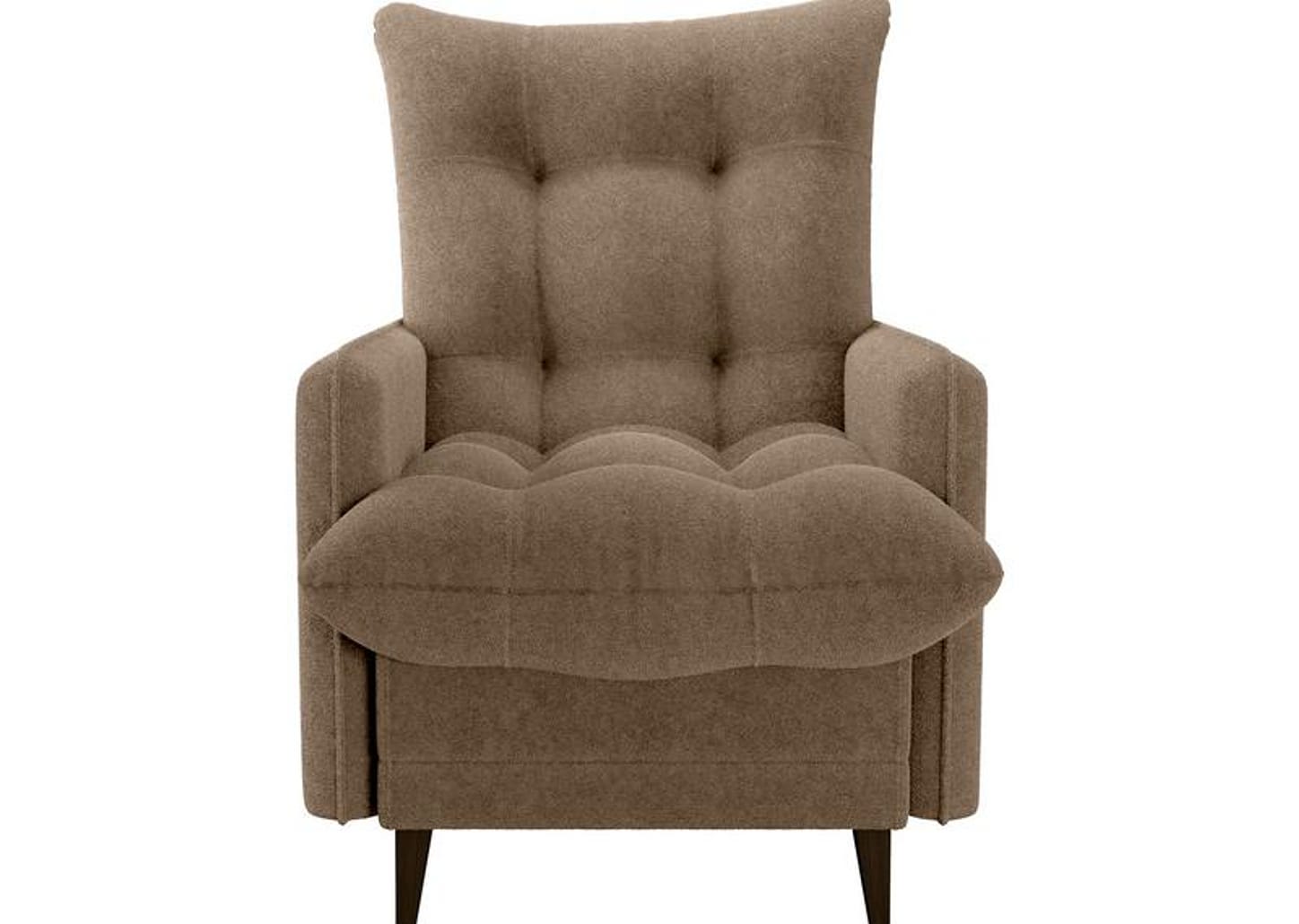 Poltrona Decorativa Reclinável com Puff 3 Posições Matrix Montreal