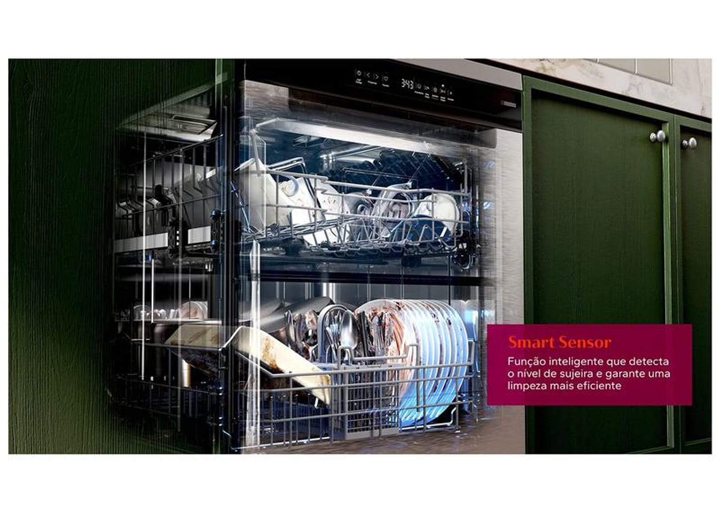 Lava-louças Brastemp 14 Serviços BLF60AR Inox