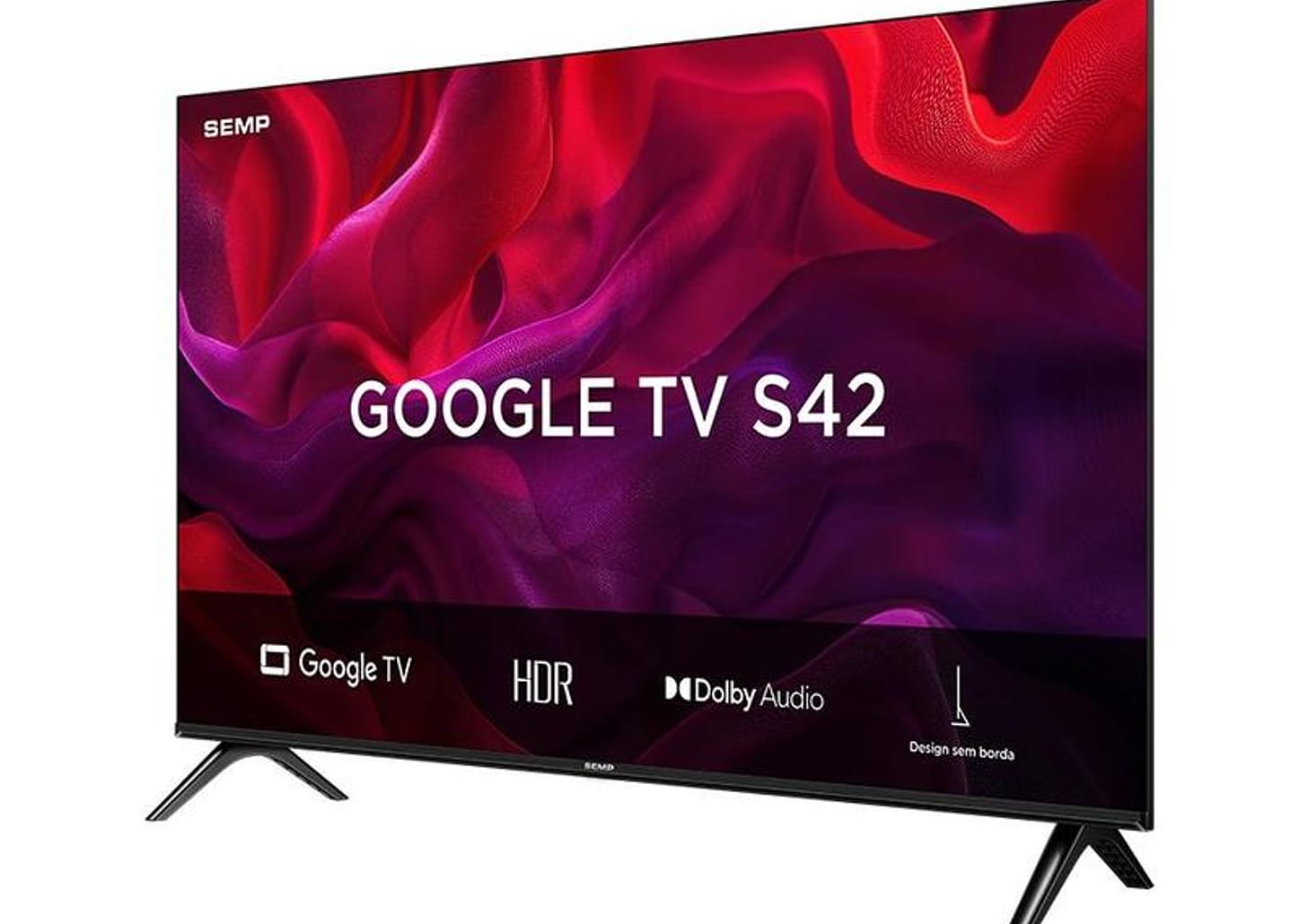 Smart TV 32" TCL HD LED 32S42 Google TV 2 HDMI