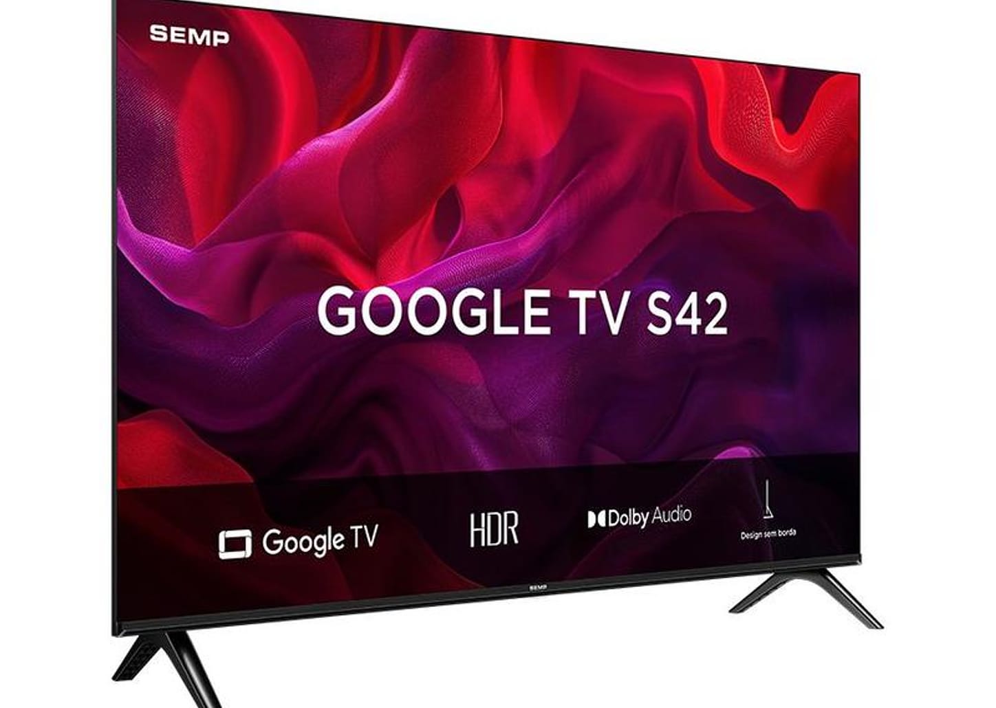 Smart TV 32" TCL HD LED 32S42 Google TV 2 HDMI