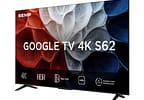 Smart TV 50" TCL 4K UHD LED 50S62 Google TV AiPQ Google Assistente 3 HDMI