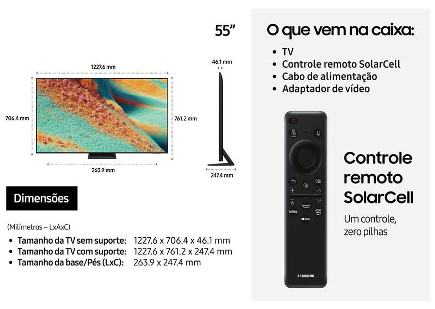 Smart TV 55" Samsung 4K Neo QLED QN85F QN55QN85FAGXZD 120Hz Tizen NQ4 AI Gen2 Bixby Alexa 4 HDMI