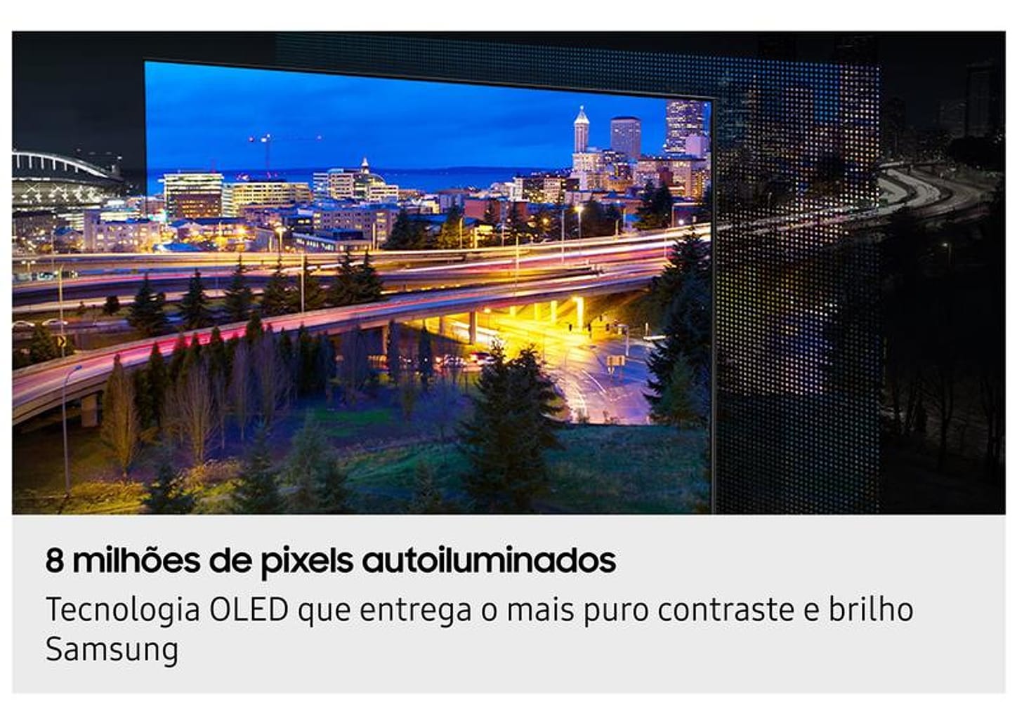 Smart TV 55" Samsung 4K OLED S85F QN55S85FAGXZD 120Hz Tizen NQ4 AI Gen2 Bixby Alexa 4 HDMI