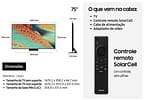Smart TV 75" Samsung 4K Neo QLED QN85F QN75QN85FAGXZD 120Hz Tizen NQ4 AI Gen2 Bixby Alexa 4 HDMI