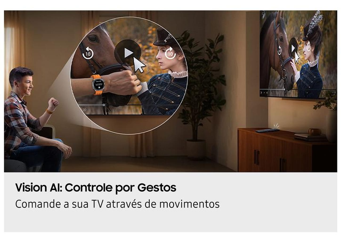 Smart TV 75" Samsung 4K Neo QLED QN85F QN75QN85FAGXZD 120Hz Tizen NQ4 AI Gen2 Bixby Alexa 4 HDMI