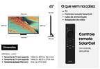 Smart TV 65" Samsung 4K Neo QLED QN85F QN65QN85FAGXZD 120Hz Tizen NQ4 AI Gen2 Bixby Alexa 4 HDMI