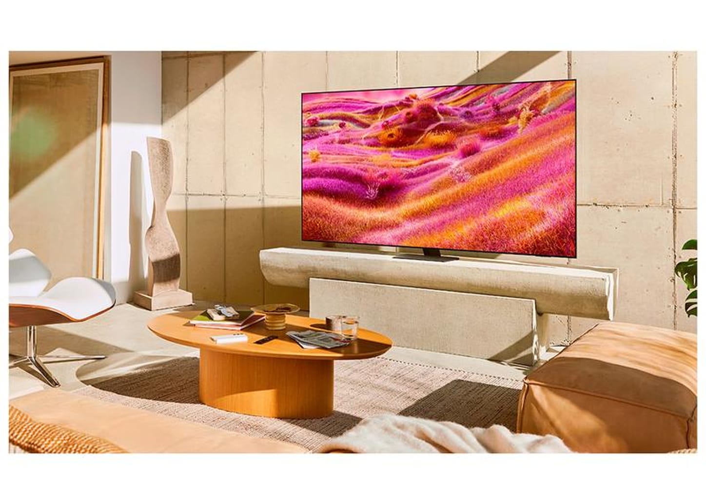 Smart TV 43" Samsung 4K Neo QLED QN90F QN43QN90FAGXZD 120Hz Tizen NQ4 AI Gen3 Bixby Alexa 4 HDMI