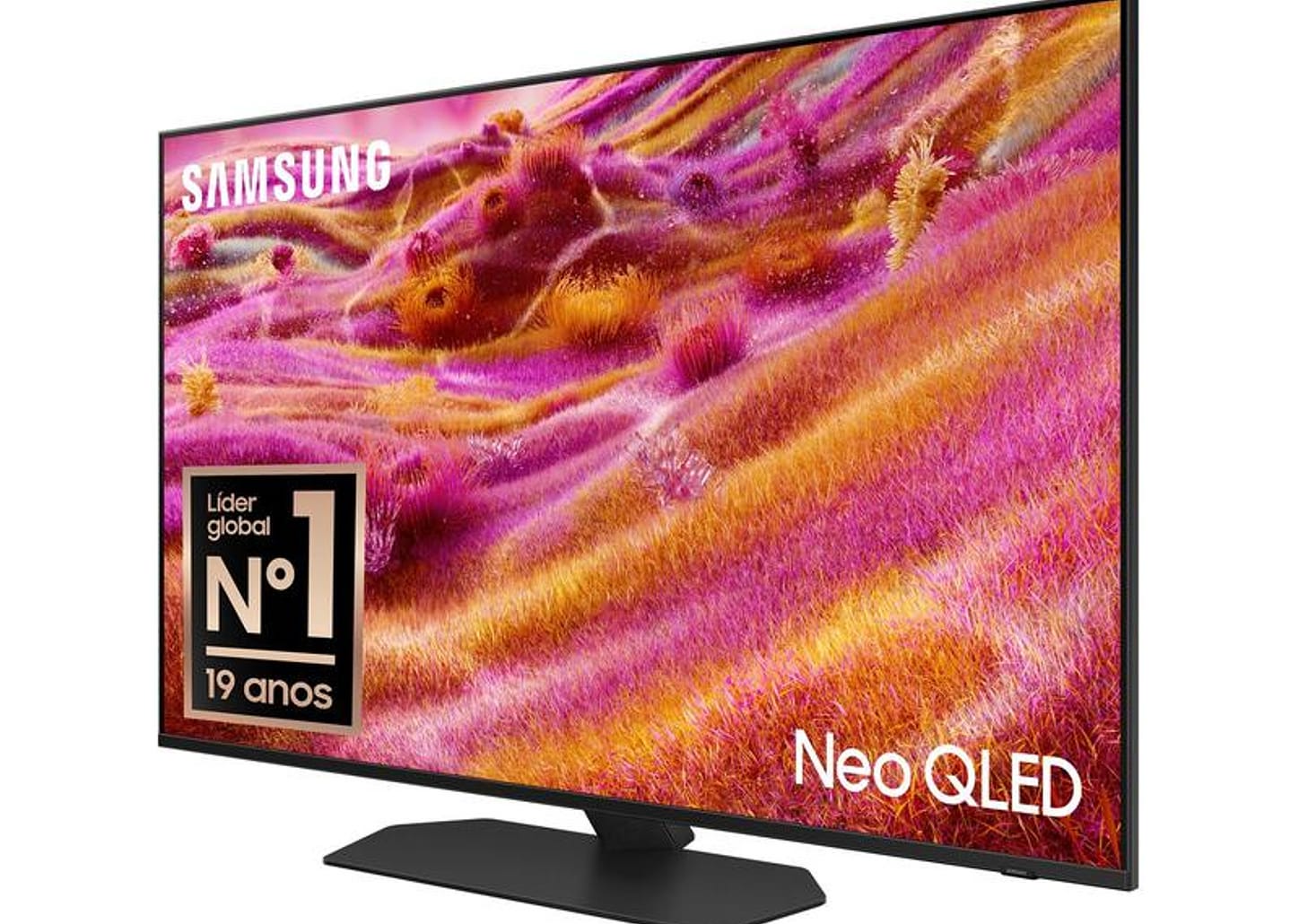 Smart TV 43" Samsung 4K Neo QLED QN90F QN43QN90FAGXZD 120Hz Tizen NQ4 AI Gen3 Bixby Alexa 4 HDMI