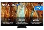 Smart TV 75" Samsung 4K Neo QLED QN70F QN75QN70FAGXZD 120Hz Tizen NQ4 AI Gen2 Bixby Alexa 4 HDMI