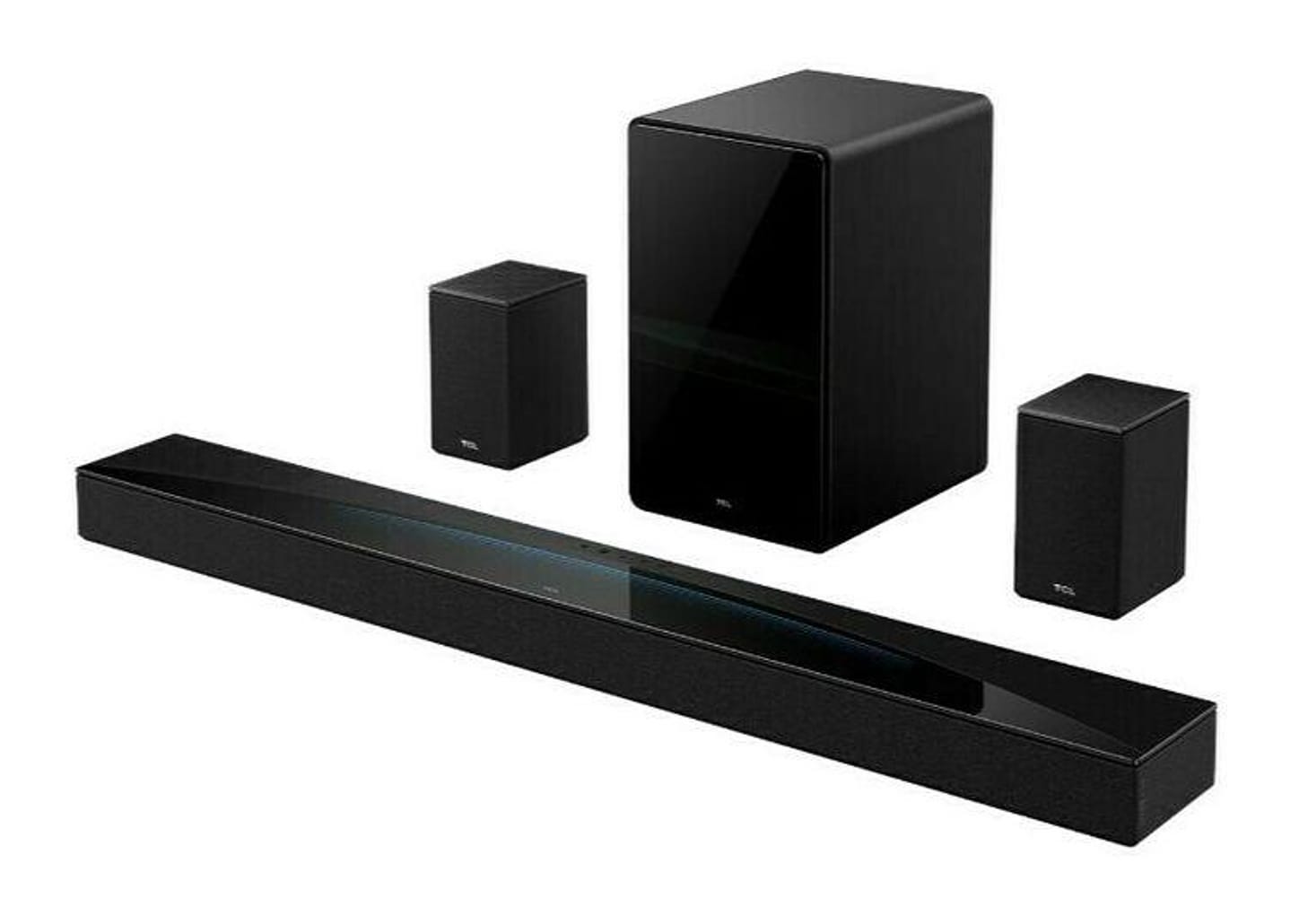 Soundbar TCL Q85H Pro 7.1.4 Bluetooth v5.4 com Subwoofer 860W