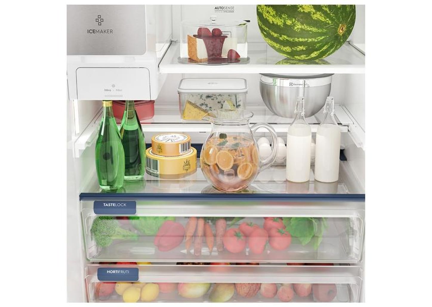 Geladeira/Refrigerador Electrolux Frost Free Side by Side Preto 583L IQ8IB