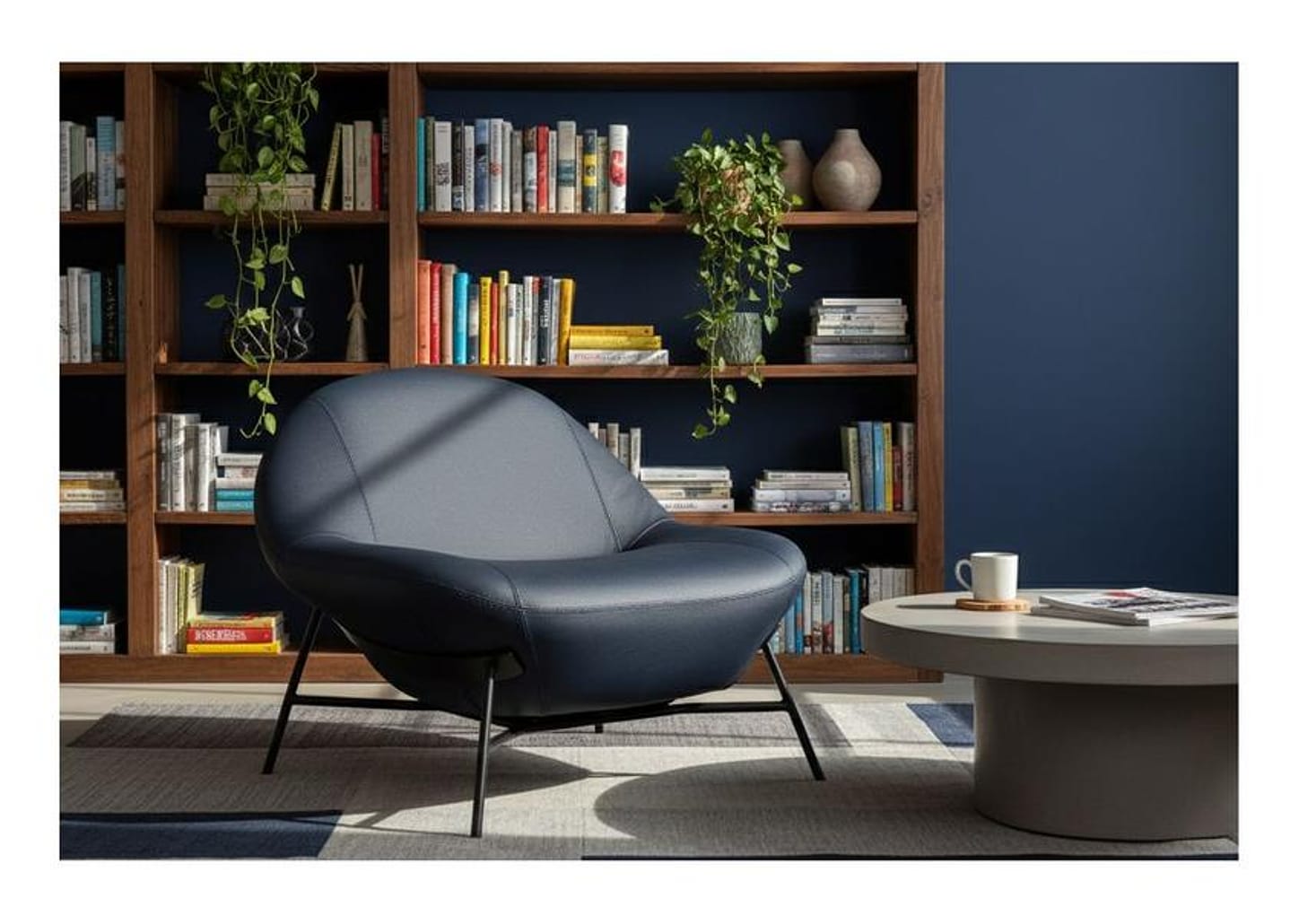 Poltrona Decorativa Moderno Toro Bianco Aba 3076