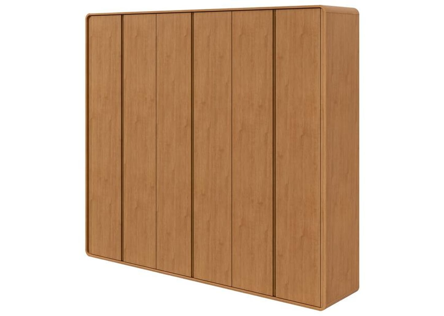 Guarda-roupa 6 Gavetas 6 Portas Móveis Lopas Casal Loop