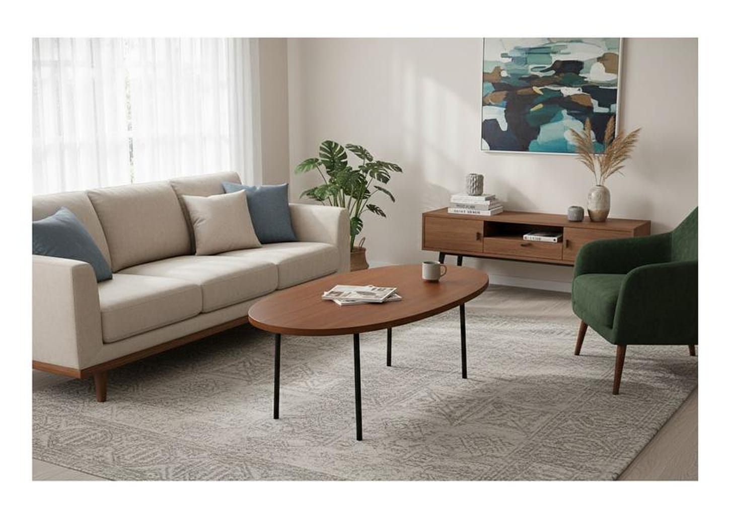 Mesa de Centro Petunia MCOG Caemmun