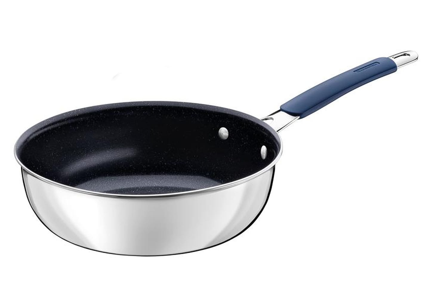 Jogo de Panelas Tramontina Revestimento Cerâmico Preto e Inox 4 Peças Romagna