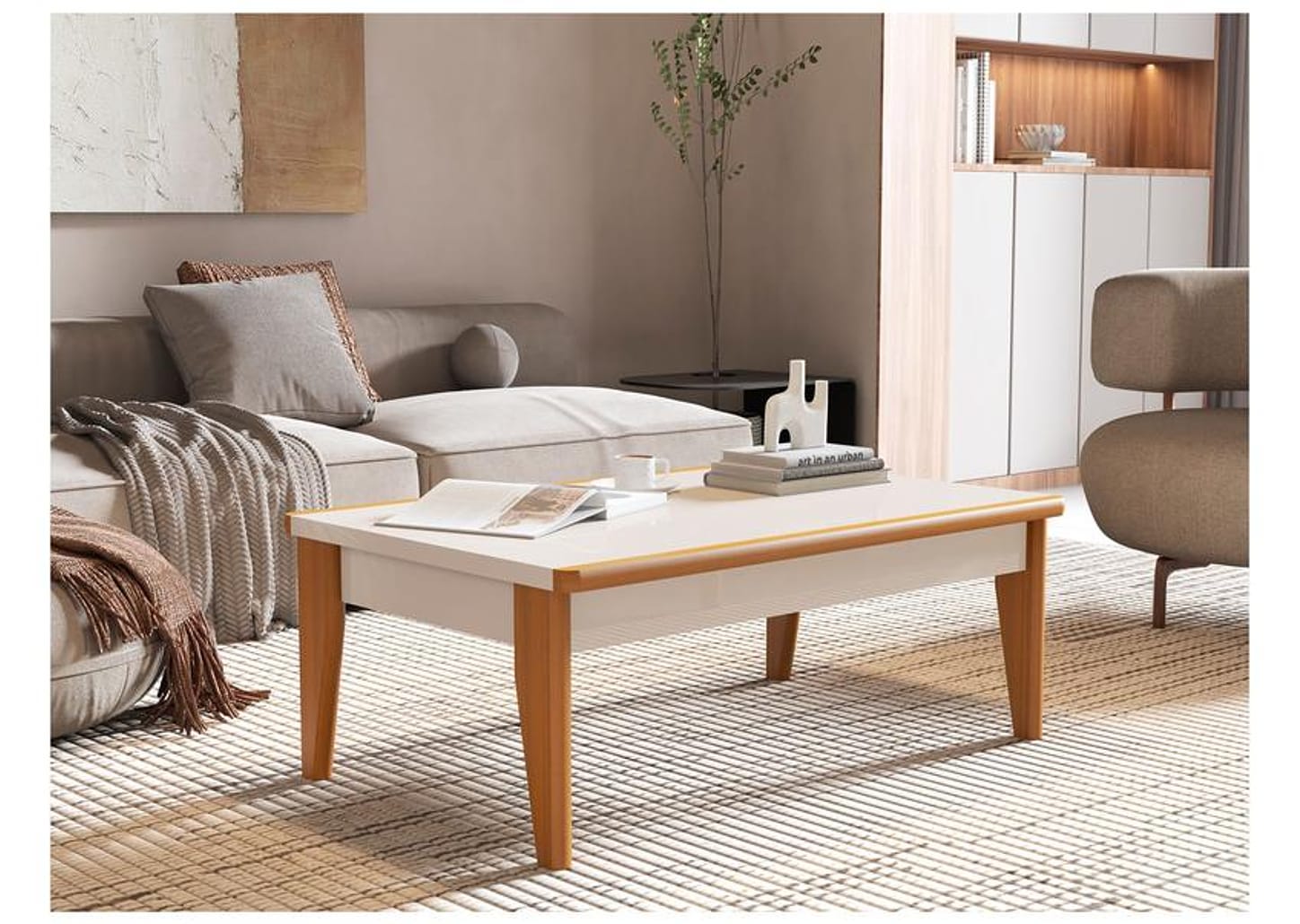 Mesa de Centro Maderatto EDN Móveis