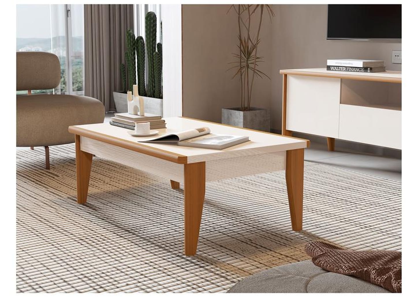 Mesa de Centro Maderatto EDN Móveis