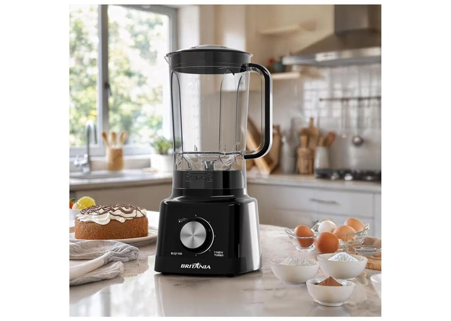 Liquidificador Britânia BLQ1100 1100W 2,7L Preto 33101308