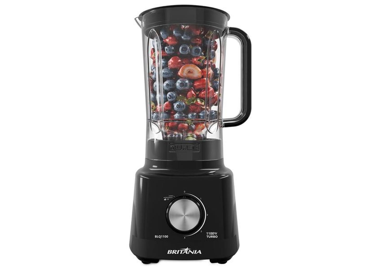Liquidificador Britânia BLQ1100 1100W 2,7L Preto 33101308