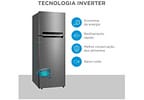 Geladeira/Refrigerador Midea Frost Free Duplex Inox 394L MDRT533EVD462