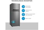 Geladeira/Refrigerador Midea Frost Free Duplex Inox 394L MDRT533EVD461