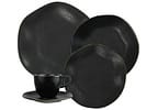 Aparelho de Jantar 20 Peças Oxford Porcelana Preto Ryo Volcano
