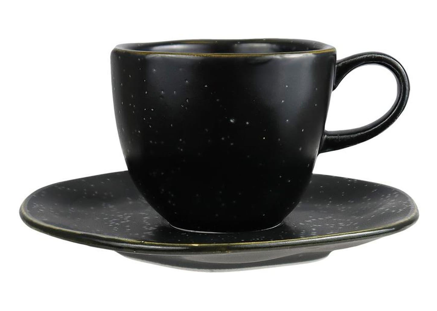 Aparelho de Jantar 20 Peças Oxford Porcelana Preto Ryo Volcano