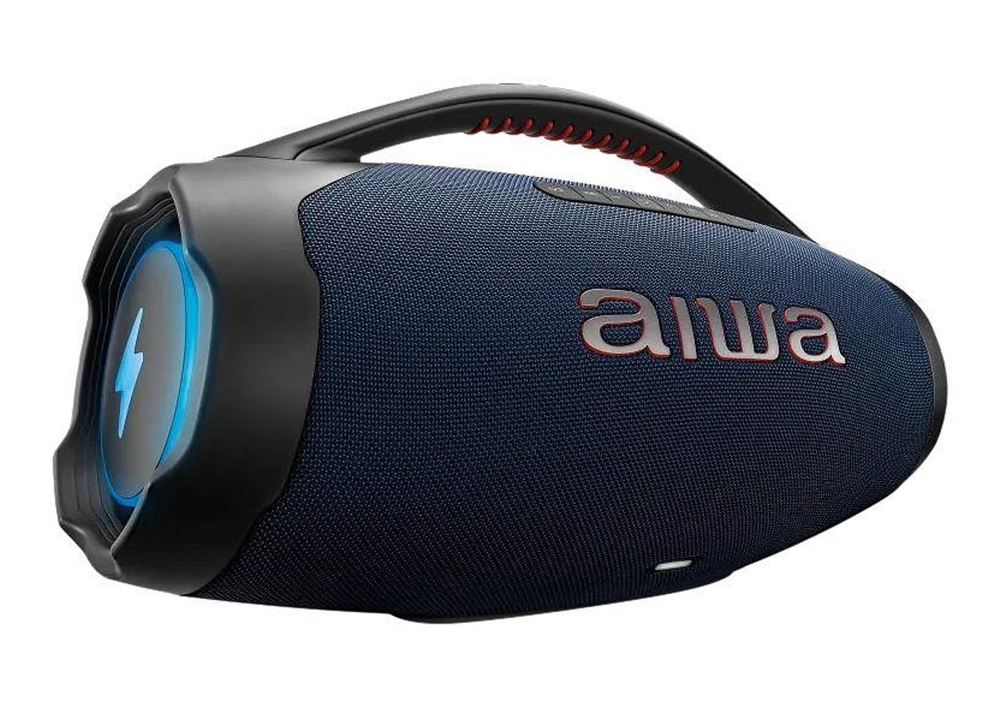 Caixa de Som Aiwa Boombox Light Plus AWS-BBS-01-LBL Bluetooth Ativa Portátil 200W USB