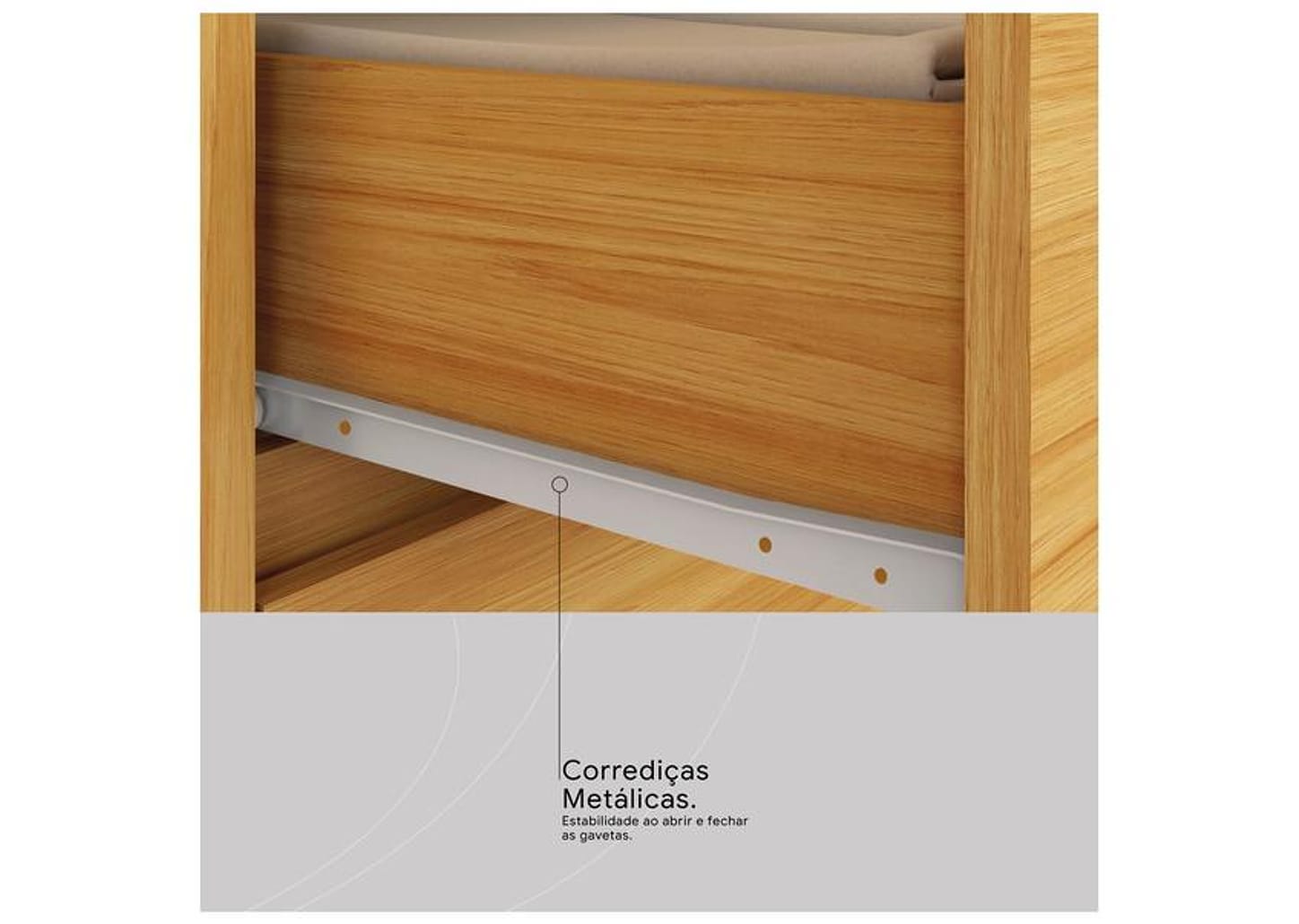 Guarda-roupa Casal com Espelho 6 Gavetas 6 Portas Demobile Paris II