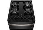 Fogão 4 Bocas Electrolux Preto Duplo Forno Experience FE4DB