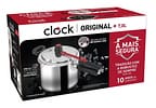Panela de Pressão Clock 7L Prata Original+