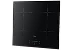 Cooktop 4 Bocas Elétrico Midea Touch Digital Preto Acendimento Automático CYC40P2