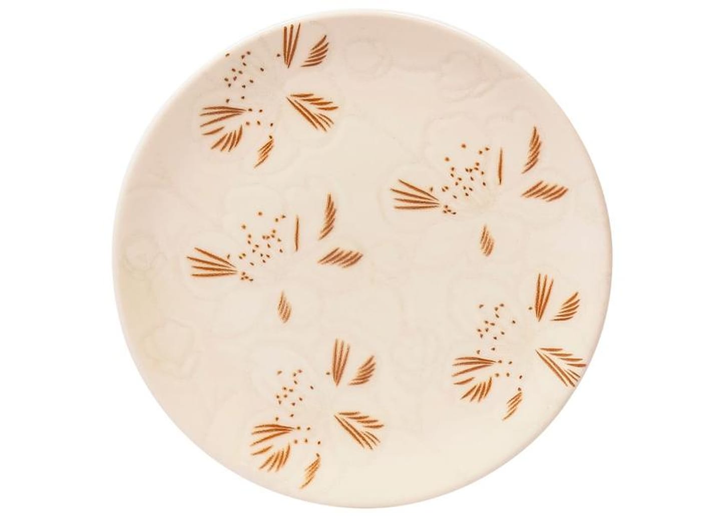 Aparelho de Jantar e Chá 20 Peças Oxford Daily Redondo de Cerâmica Unni Orquídea